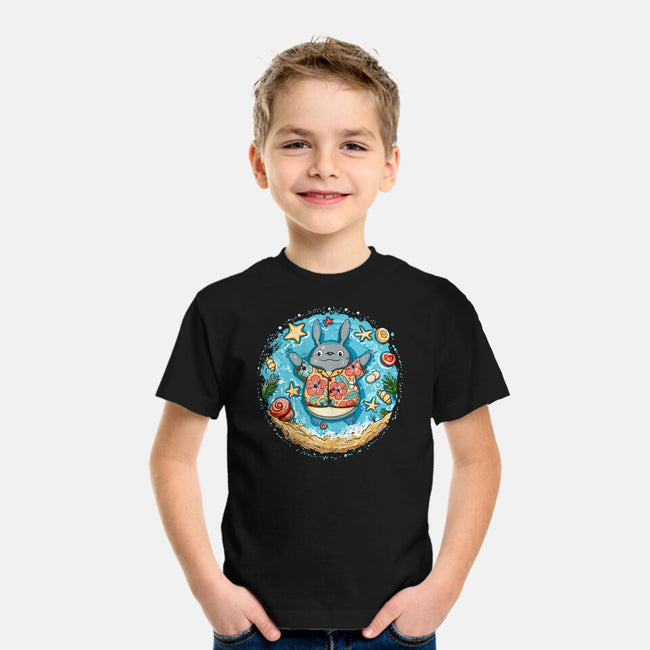 Aloha Totoro-Youth-Basic-Tee-JamesQJO