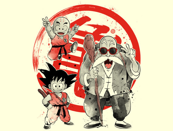 Kame School Sumi-e