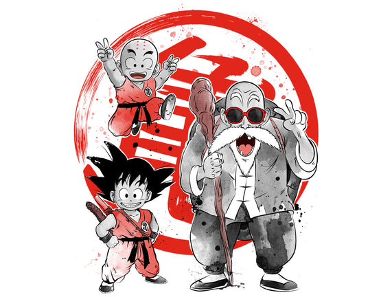 Kame School Sumi-e
