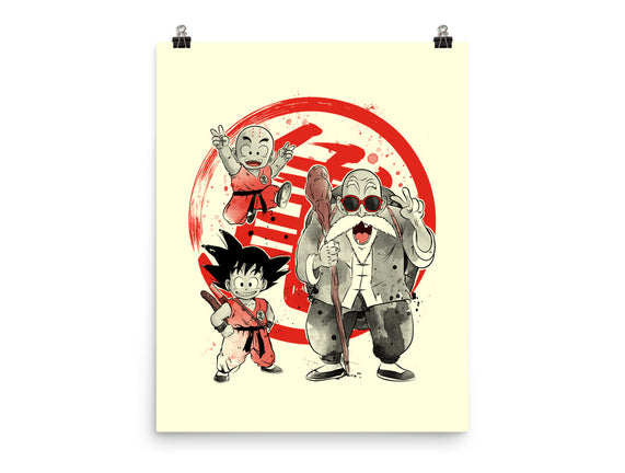 Kame School Sumi-e