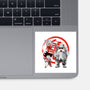 Kame School Sumi-e-None-Glossy-Sticker-DrMonekers