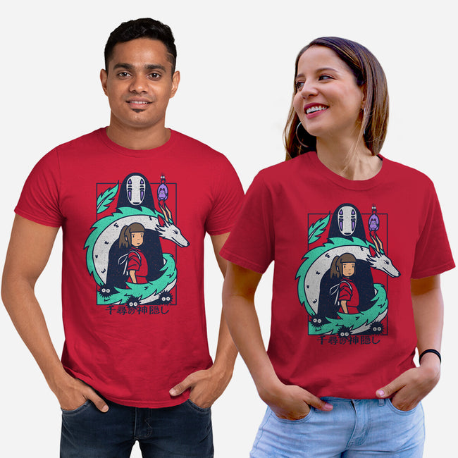 Journey To Fantasy-Unisex-Basic-Tee-sebasebi