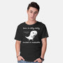 Dino Run-Mens-Basic-Tee-damglynn