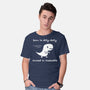 Dino Run-Mens-Basic-Tee-damglynn