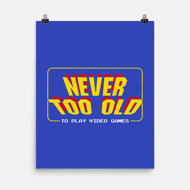 Retro Play3r-None-Matte-Poster-Getsousa!
