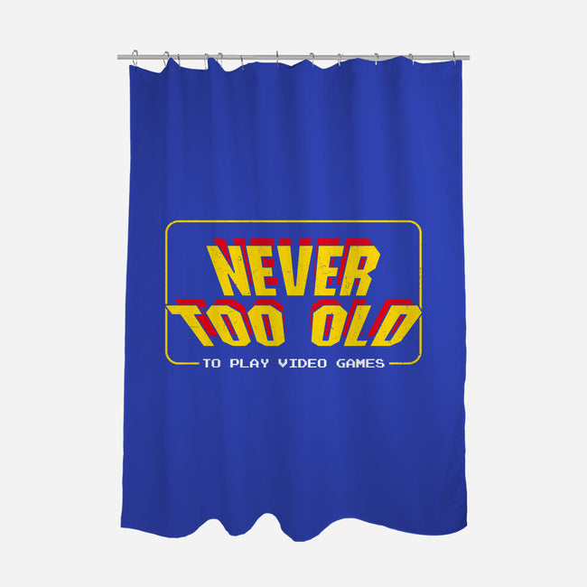 Retro Play3r-None-Polyester-Shower Curtain-Getsousa!