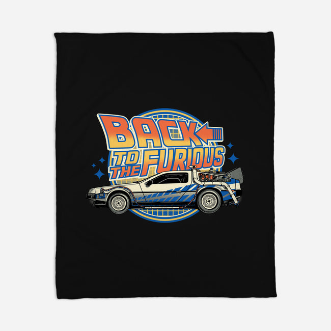 Back To Furious-None-Fleece-Blanket-Badbone Collections