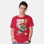Super Mighty Warrior-Mens-Basic-Tee-Arinesart