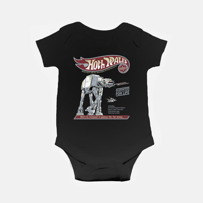 Hoth Walks-Baby-Basic-Onesie-NMdesign