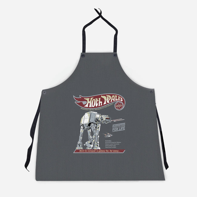 Hoth Walks-Unisex-Kitchen-Apron-NMdesign