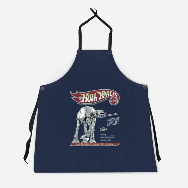 Hoth Walks-Unisex-Kitchen-Apron-NMdesign