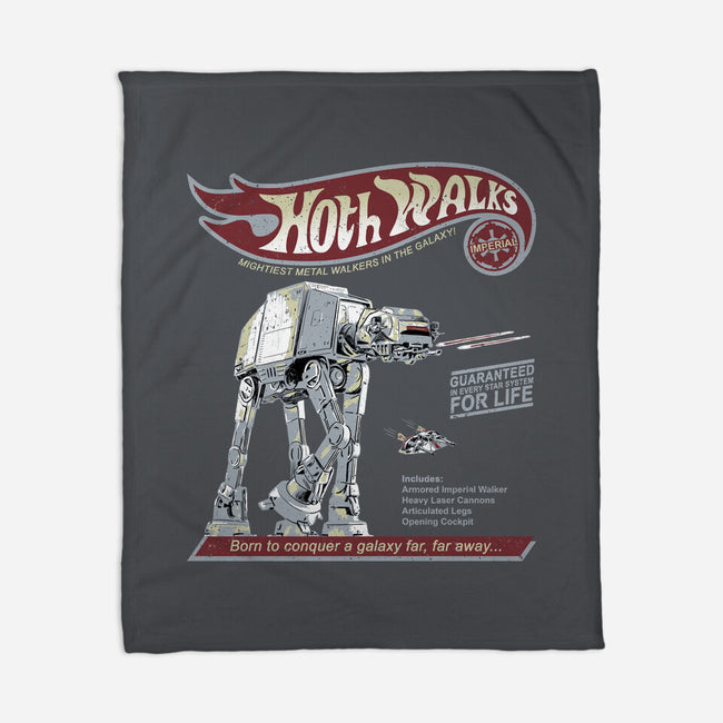 Hoth Walks-None-Fleece-Blanket-NMdesign