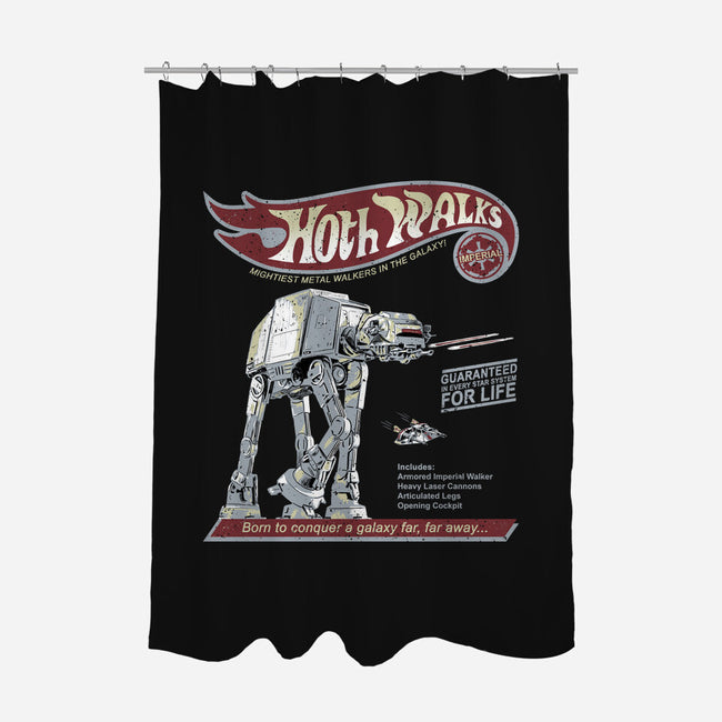 Hoth Walks-None-Polyester-Shower Curtain-NMdesign