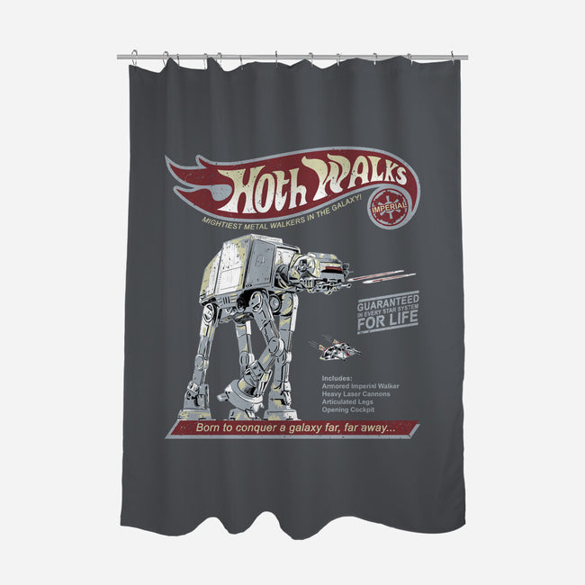 Hoth Walks-None-Polyester-Shower Curtain-NMdesign