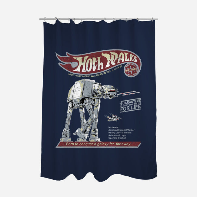 Hoth Walks-None-Polyester-Shower Curtain-NMdesign