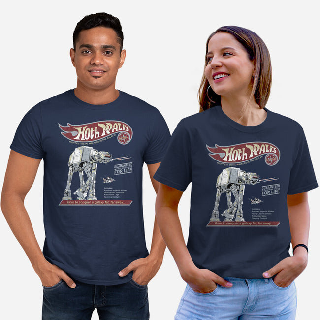 Hoth Walks-Unisex-Basic-Tee-NMdesign