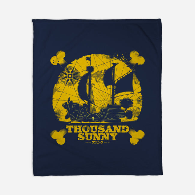 Thousand Sunny-None-Fleece-Blanket-yumie