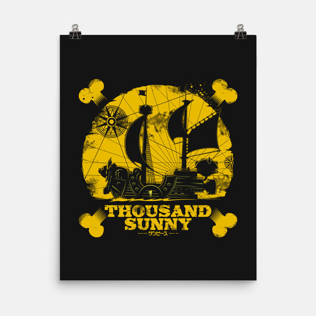 Thousand Sunny-None-Matte-Poster-yumie