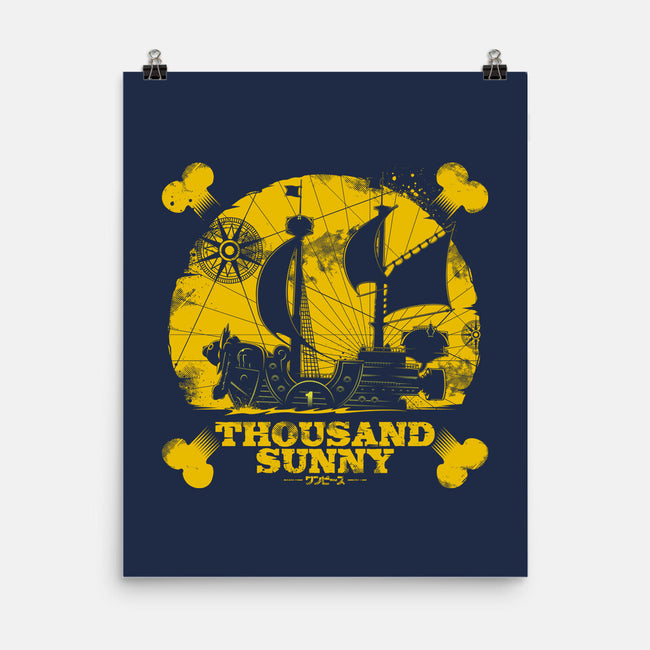 Thousand Sunny-None-Matte-Poster-yumie