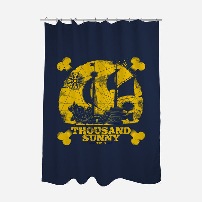 Thousand Sunny-None-Polyester-Shower Curtain-yumie