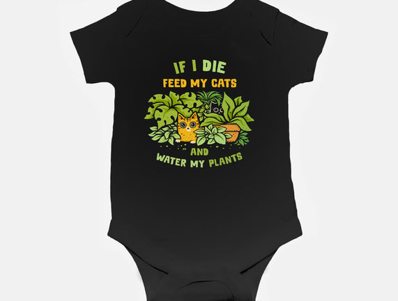 Feed My Cats And Water My Plants