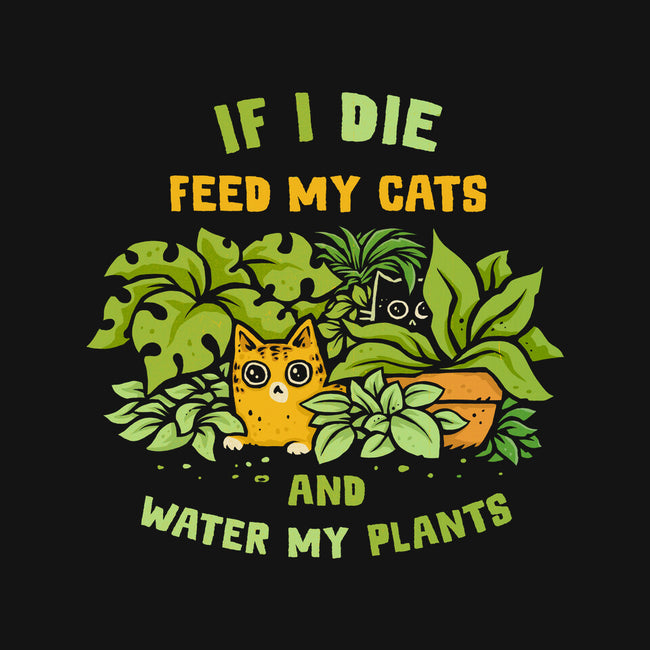 Feed My Cats And Water My Plants-None-Polyester-Shower Curtain-kg07