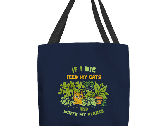 Feed My Cats And Water My Plants