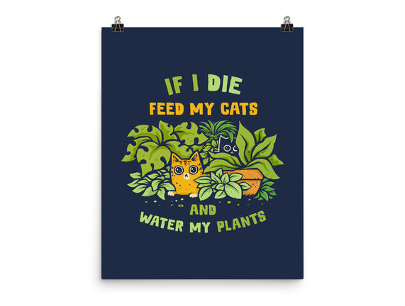 Feed My Cats And Water My Plants