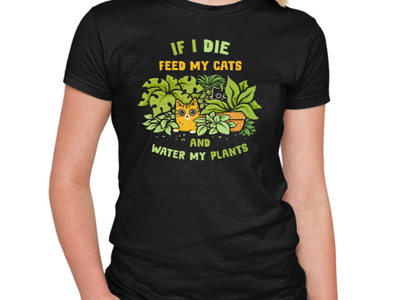Feed My Cats And Water My Plants