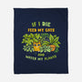 Feed My Cats And Water My Plants-None-Fleece-Blanket-kg07