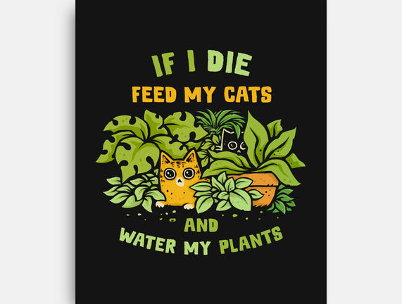 Feed My Cats And Water My Plants