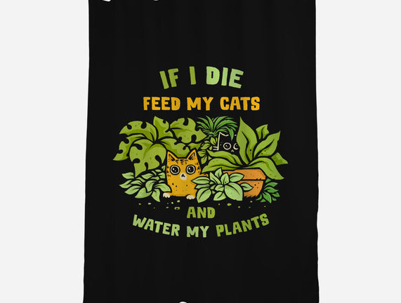 Feed My Cats And Water My Plants