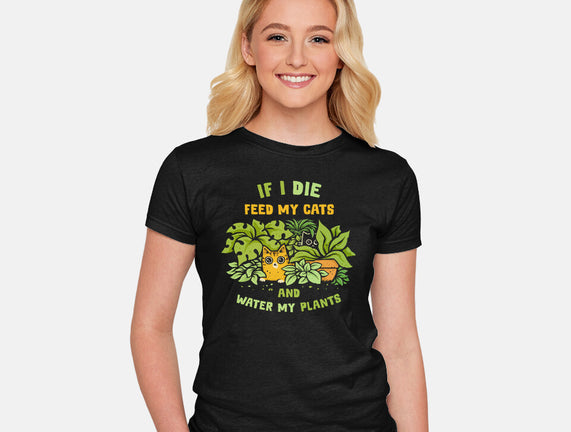 Feed My Cats And Water My Plants
