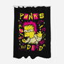 Not Dead-None-Polyester-Shower Curtain-SuperEdu