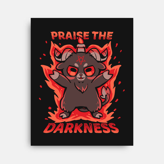 Praise The Darkness-None-Stretched-Canvas-TechraNova