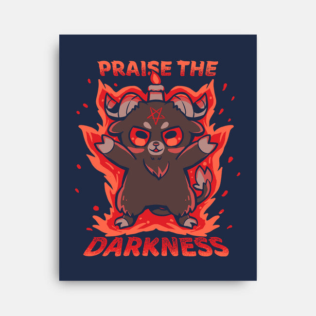Praise The Darkness-None-Stretched-Canvas-TechraNova