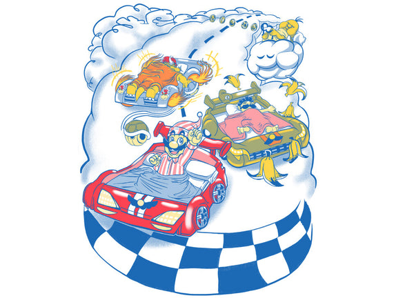 Racecar Bed Race