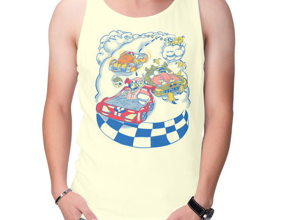 Racecar Bed Race