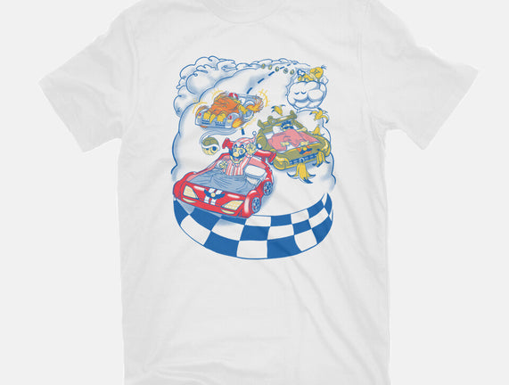 Racecar Bed Race