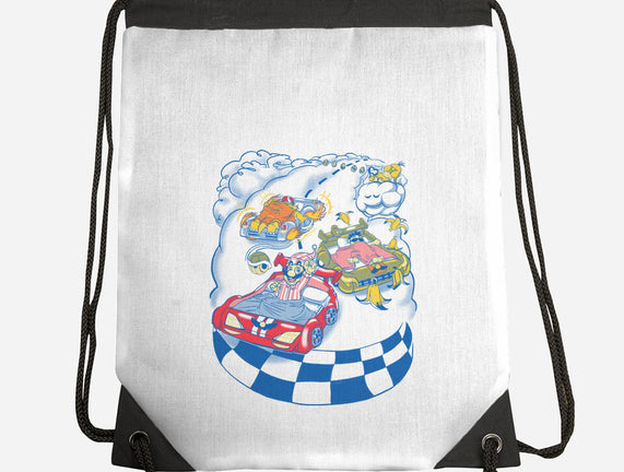 Racecar Bed Race