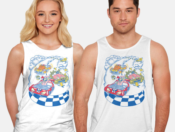 Racecar Bed Race