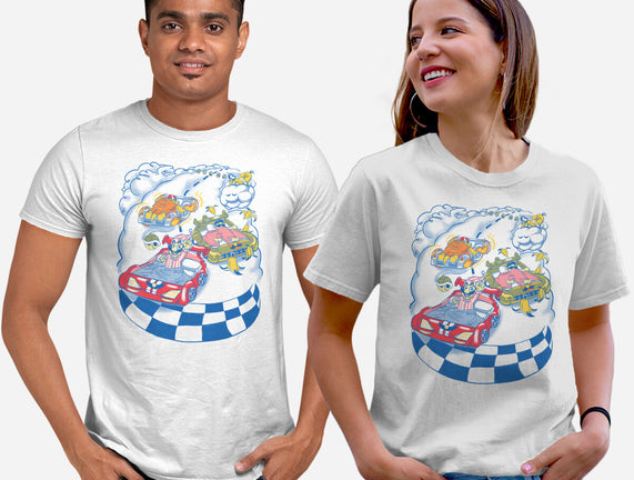 Racecar Bed Race
