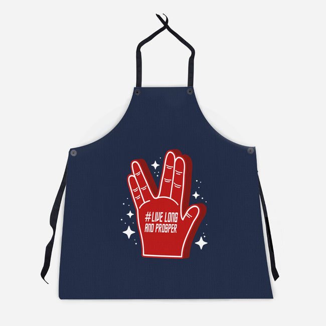 Go Trek-Unisex-Kitchen-Apron-demonigote