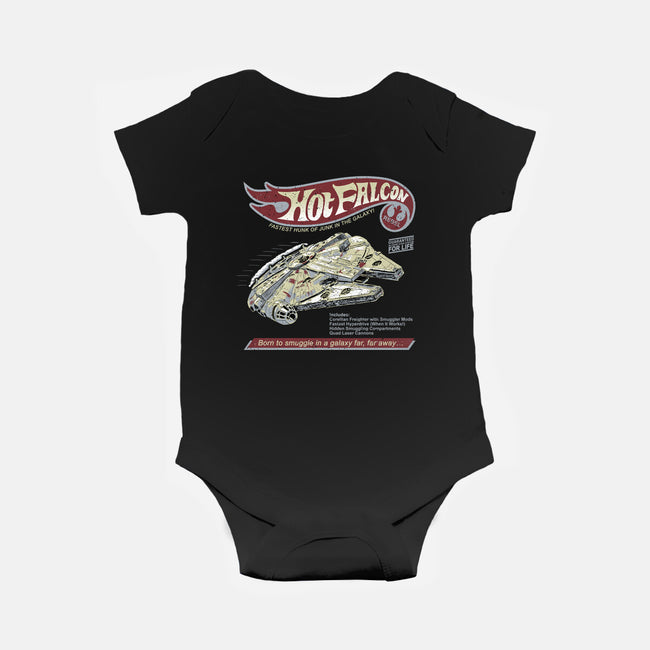 Hot Falcon-Baby-Basic-Onesie-NMdesign