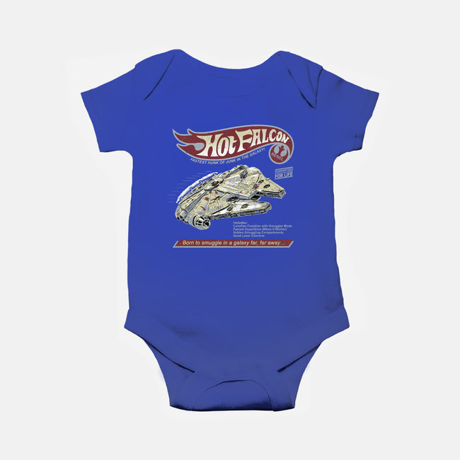 Hot Falcon-Baby-Basic-Onesie-NMdesign
