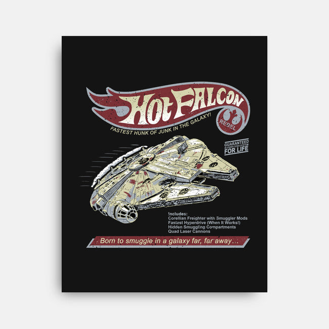Hot Falcon-None-Stretched-Canvas-NMdesign