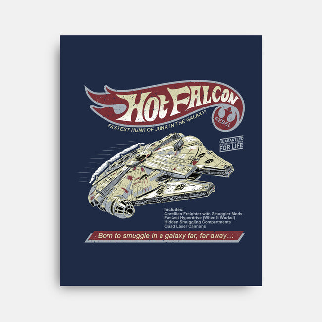 Hot Falcon-None-Stretched-Canvas-NMdesign