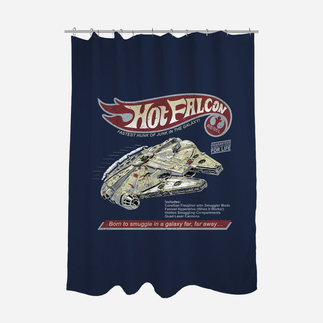 Hot Falcon-None-Polyester-Shower Curtain-NMdesign