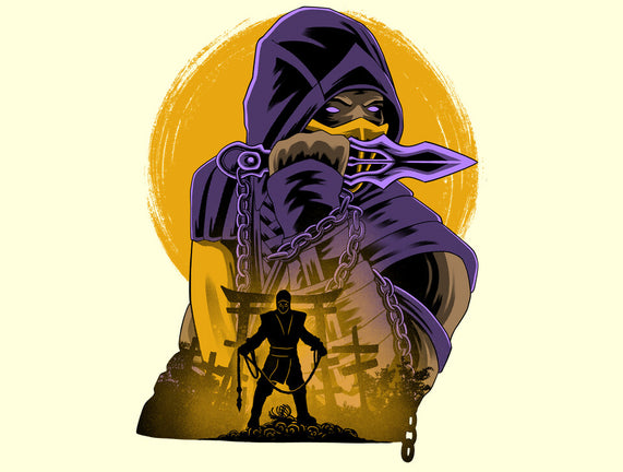 Yellow Ninja Fighter