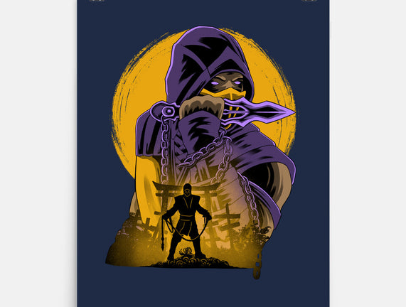 Yellow Ninja Fighter